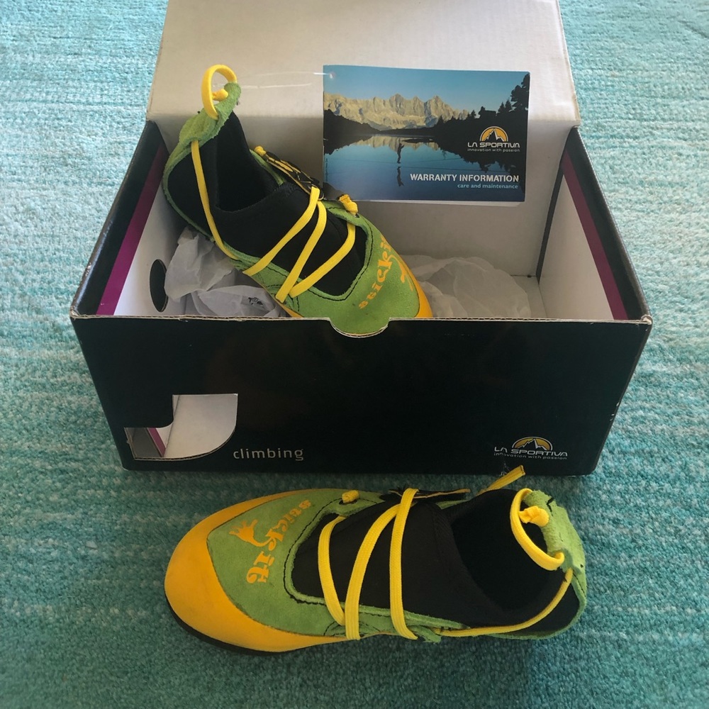 LA Sportiva Kids climbing Shoes Size 10/11